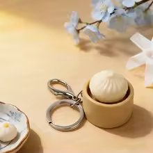 BaoZi Fidget Clicker Keychain